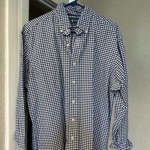 Men's Ralph Lauren Long Sleeve Plaid Button Up - XL